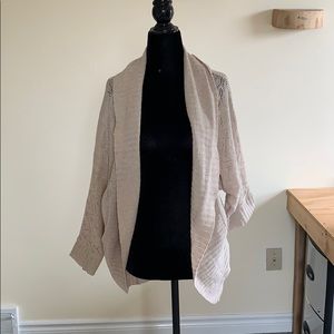 Beige cardigan from Valleygirl